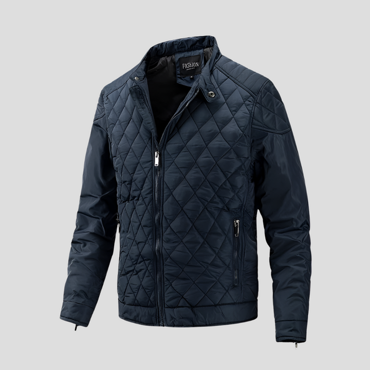 Mens Quilted Jacket Lightweight Transitional Fit