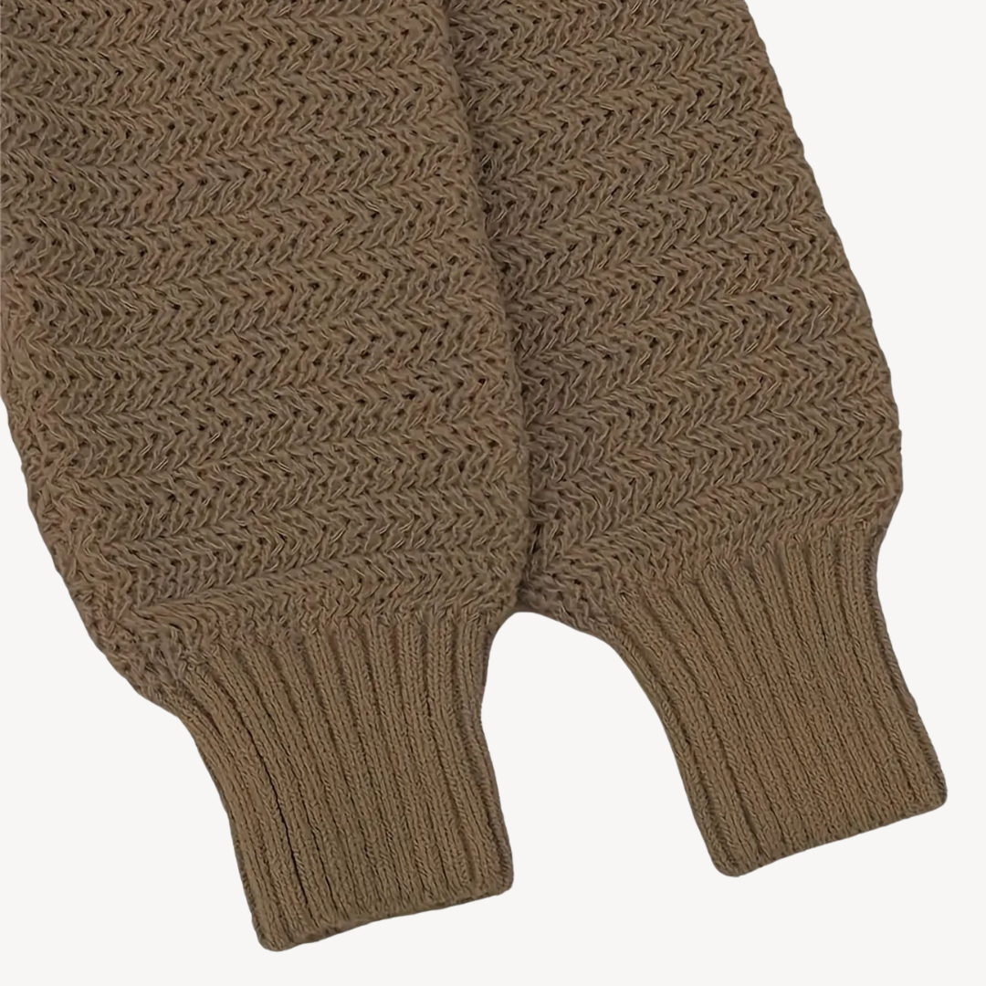 Womens Knit Sweater Textured Soft Fit