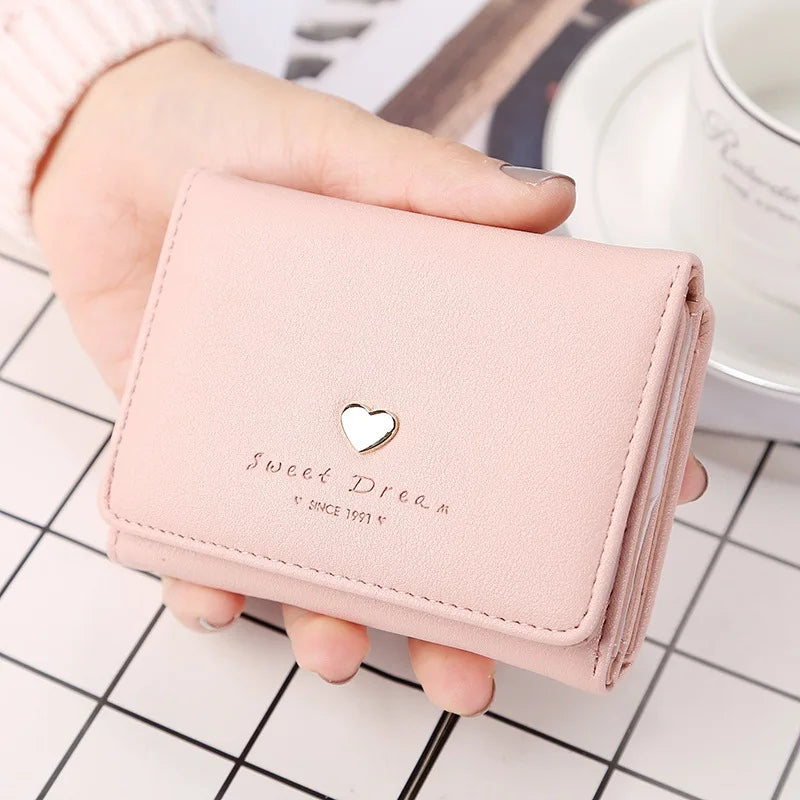 Womens Mini Organizer Wallet Compact Slim Design - BritishMode