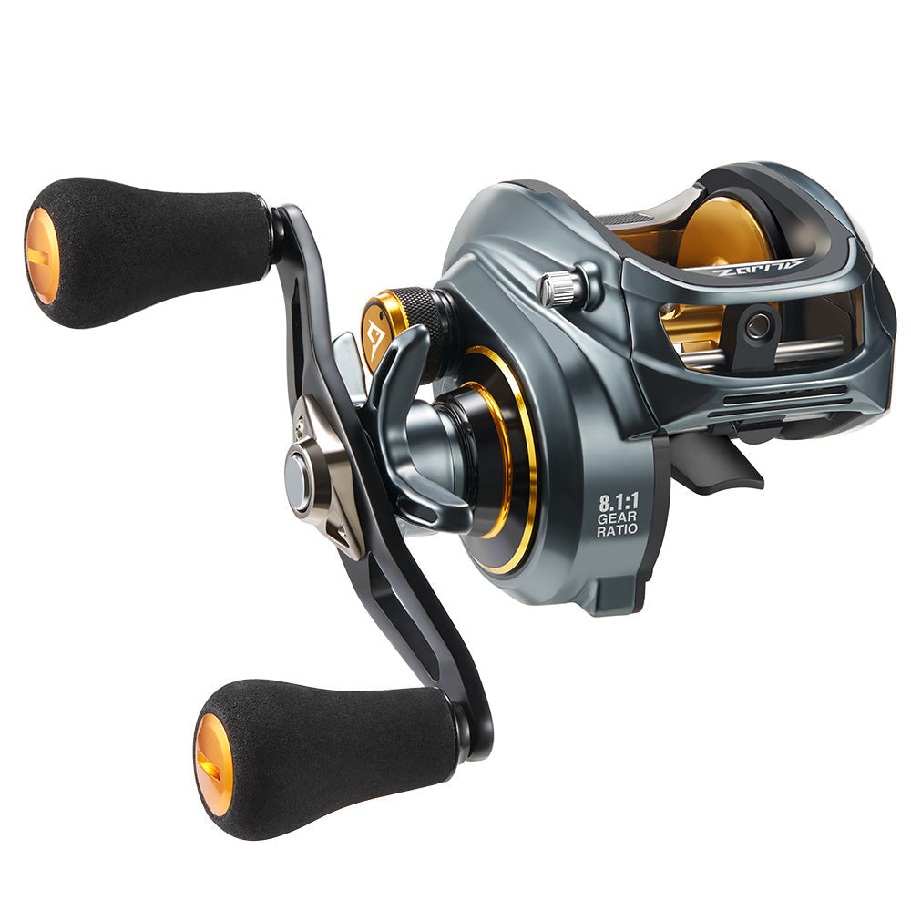 Compact Baitcast Fishing Reel Durable Lightweight Design