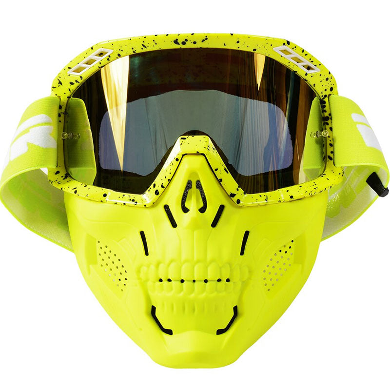 Unisex Motorcycle Goggles with Shatterproof Lenses Durable