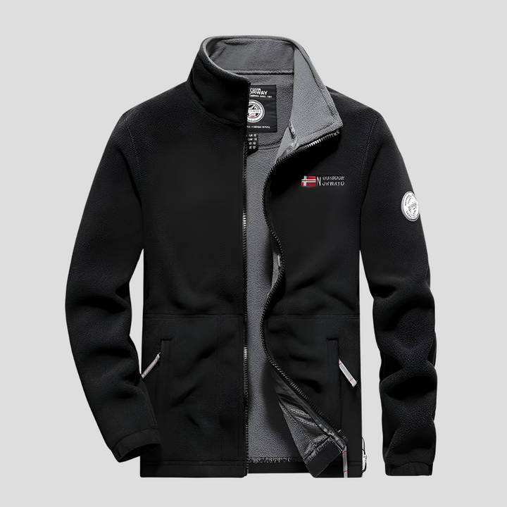 Mens Fleece Jacket Casual Outdoor Fit