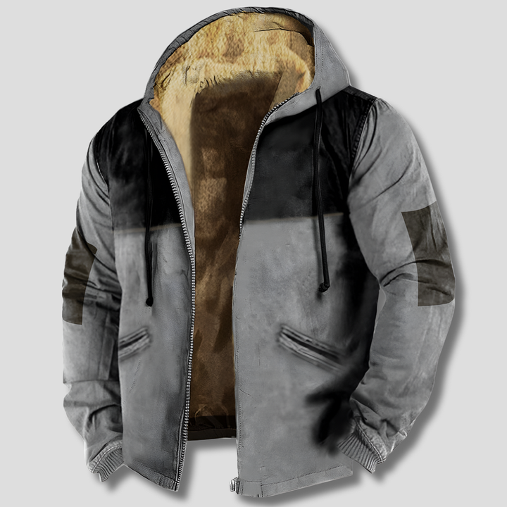 Mens Hooded Jacket Lightweight Casual Fit