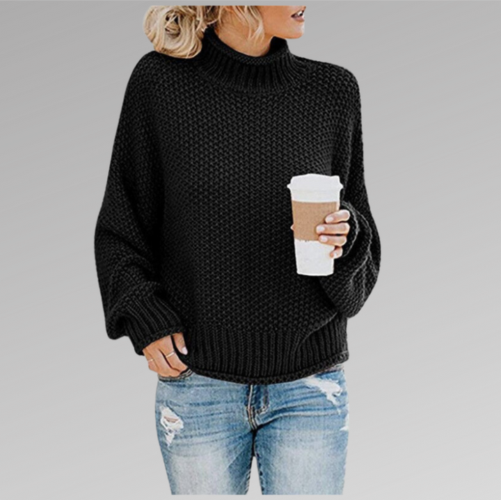 Womens Warm Knit Sweater Comfortable Fit