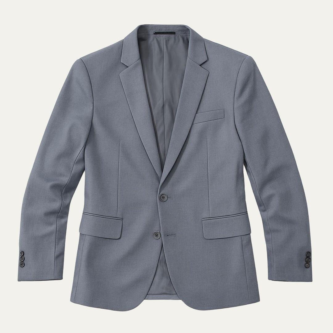 Mens Cotton Blazer Tailored Fit Jacket