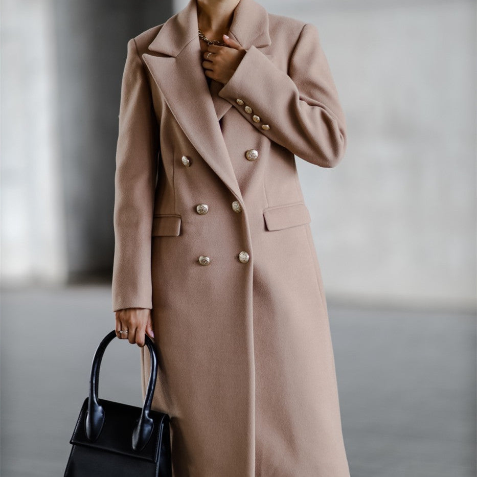 Womens Long Down Coat Classic Fit