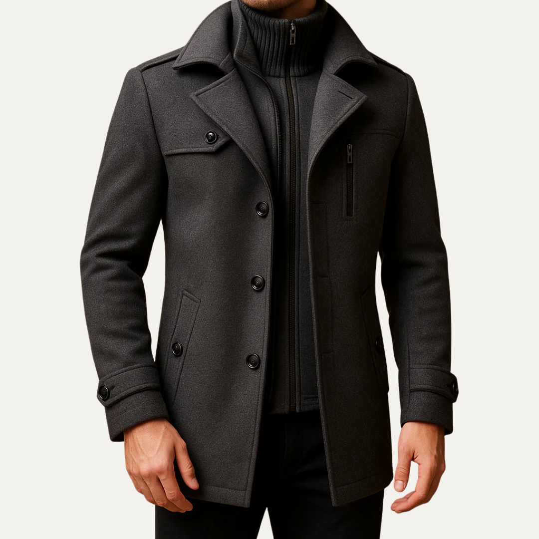 Mens Winter Parka Heavy Duty Performance Fit