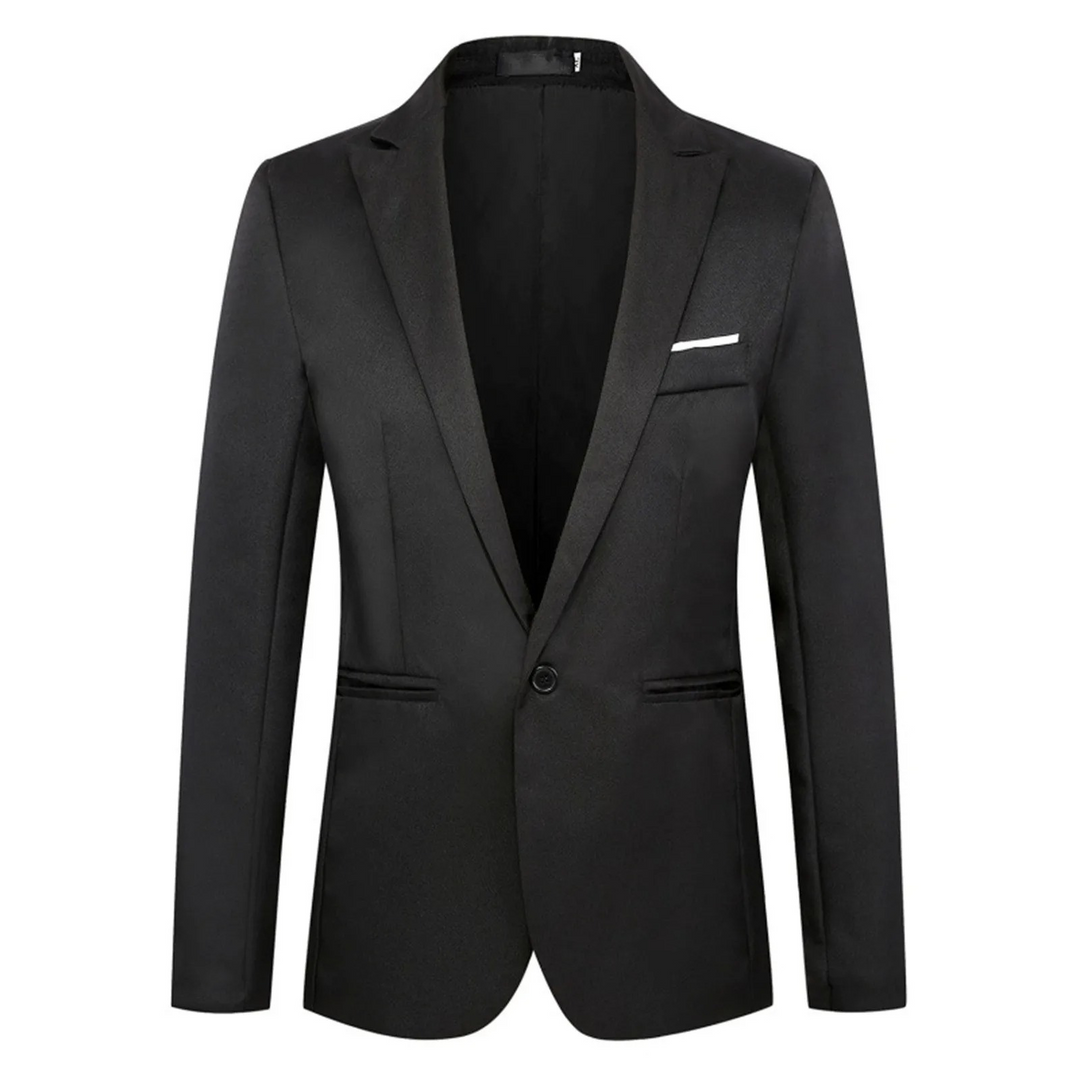 Mens Blazer Classic Fit One Button