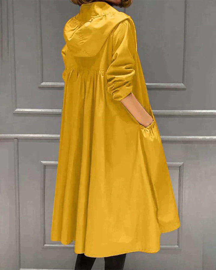 Womens Slim Fit Hoodie Coat