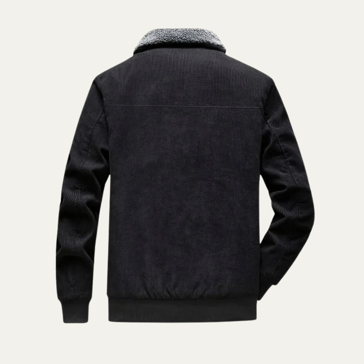 Mens Military Parka Fur Lined Multi Pocket Heavy Duty