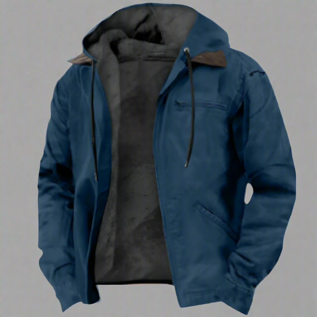Mens Hooded Jacket Classic Fit