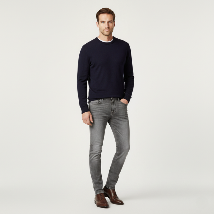 Mens Skinny Jeans Stretch Slim Fit