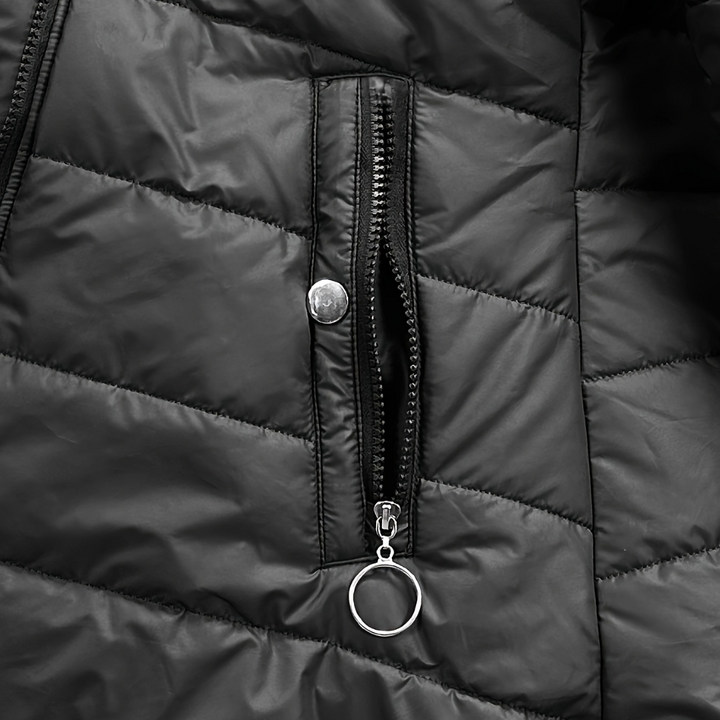 Womens Puffer Coat with Hooded Design