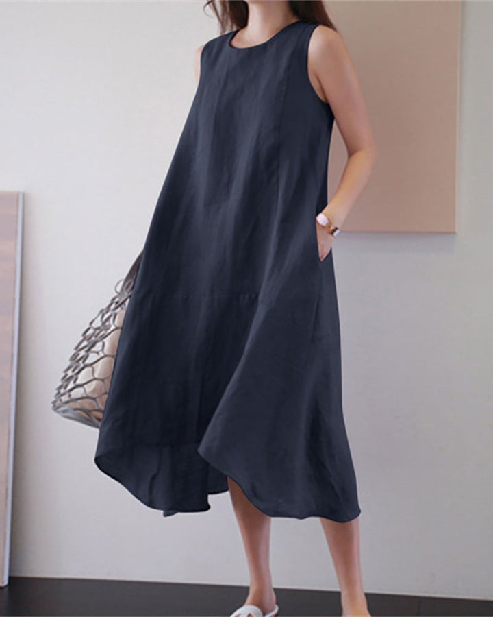 Womens Sundress Lightweight Cotton Sleeveless