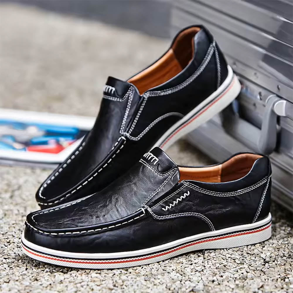 Mens Loafers Comfortable Slip-On Design