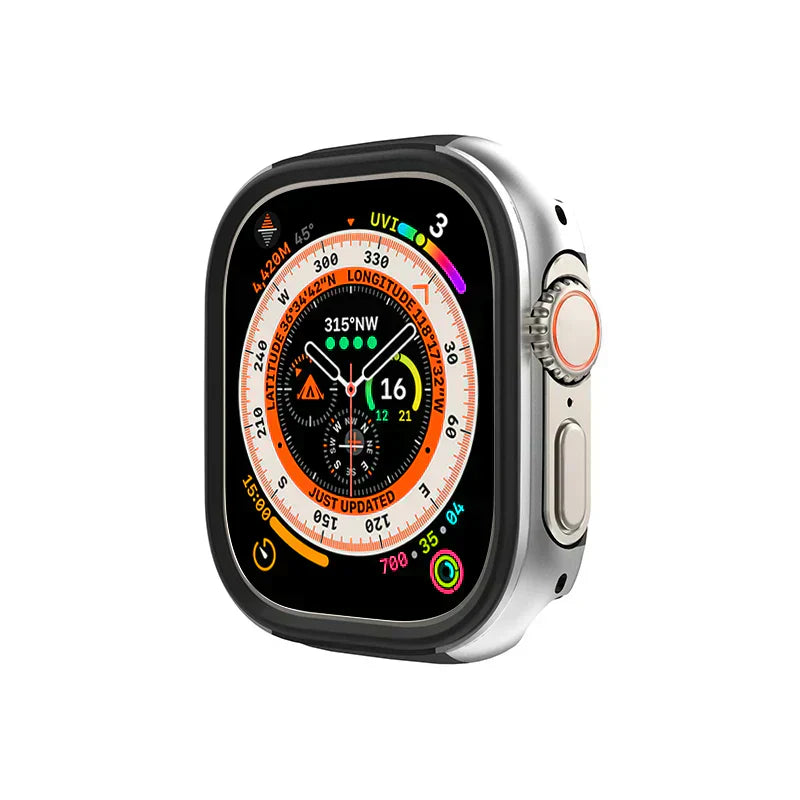 Unisex Metal Case for Apple Watch Durable Protective
