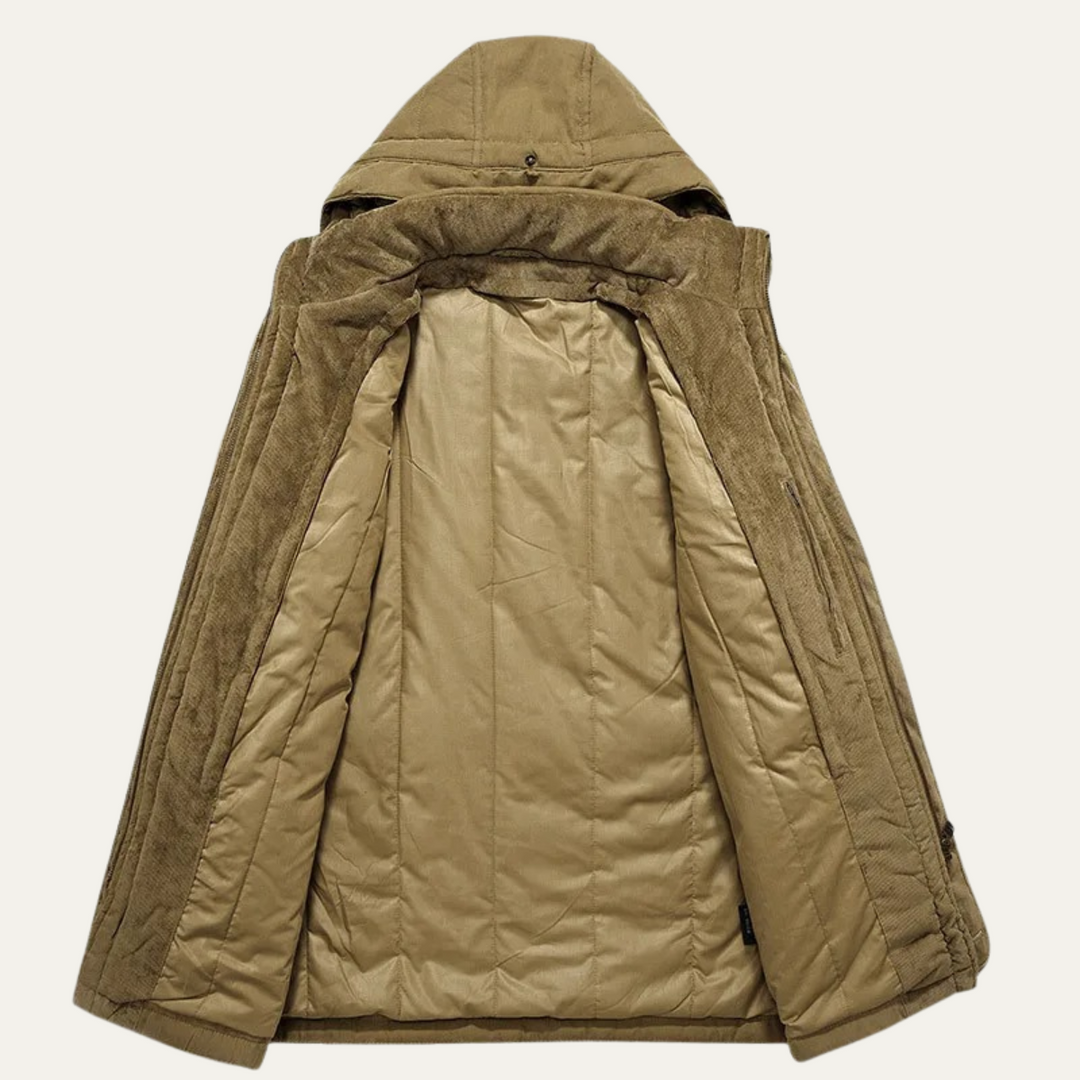 Mens Insulated Utility Winter Parka Heavy Fit