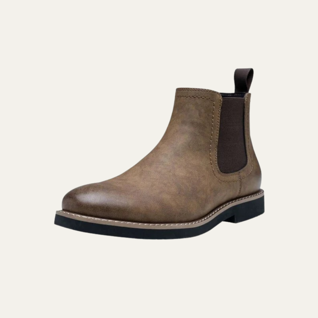 Mens Chelsea Boots Matte Lug Sole