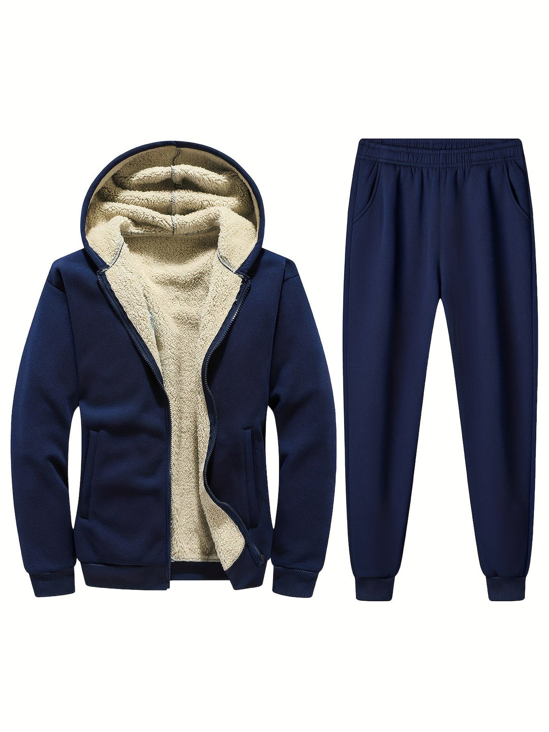 Mens Jogger Suit Relaxed Fit Striped Design