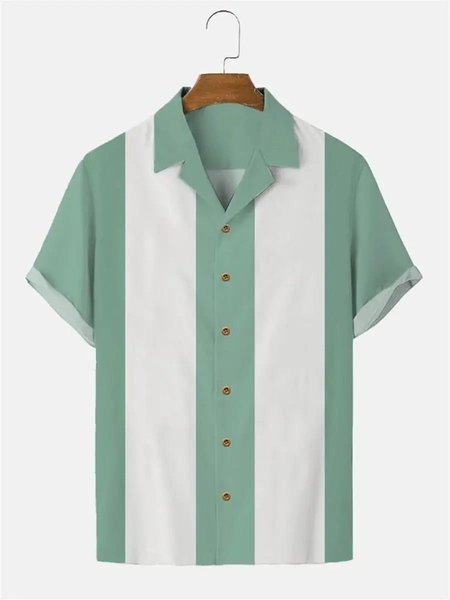 Mens Short Sleeve Shirt Cotton Classic Fit - BritishMode