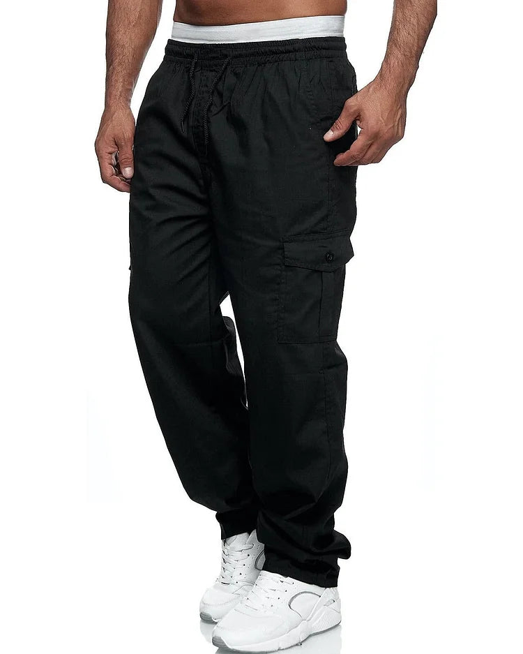 Mens Cargo Pants Relaxed Fit Outdoor