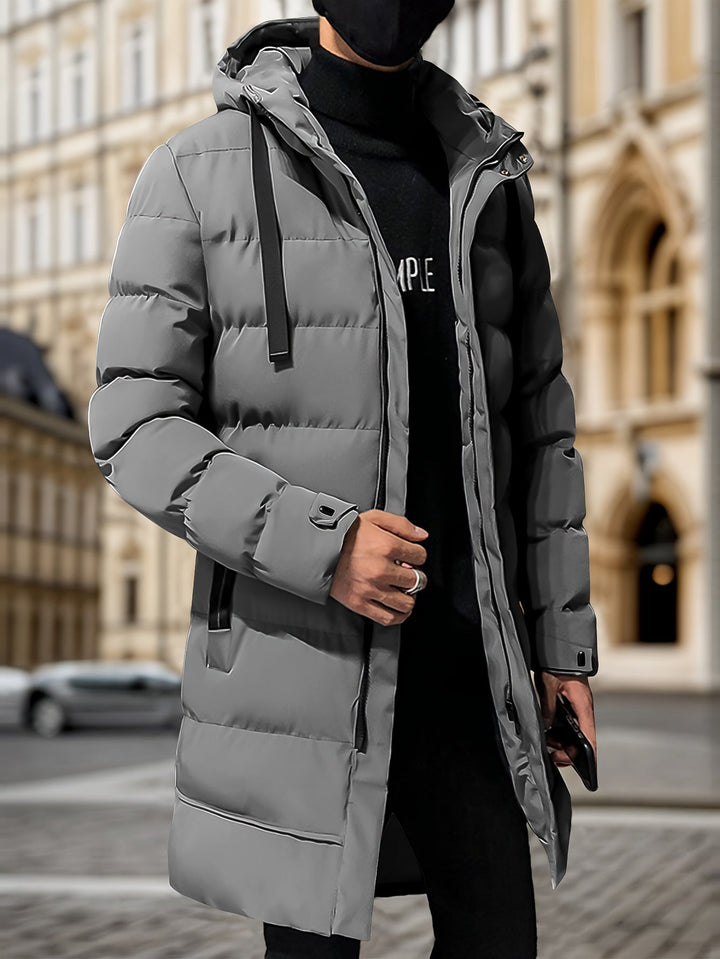 Mens Winter Coat Waterproof Classic Fit