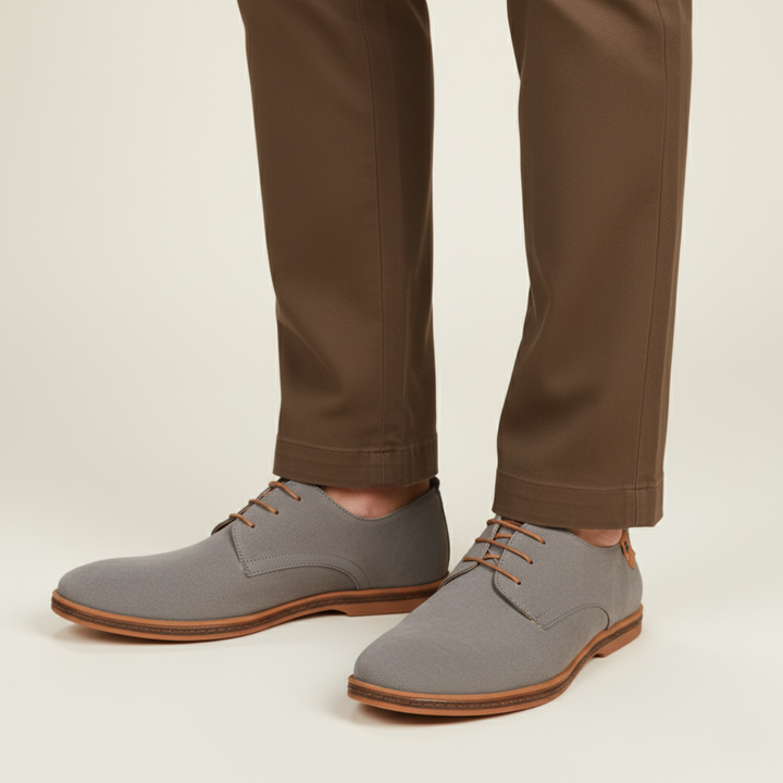 Mens Derby Shoes Suede Classic Style