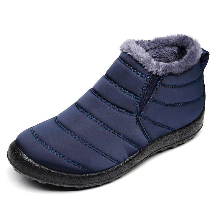 Mens Slip-On Boots with Fur Lining
