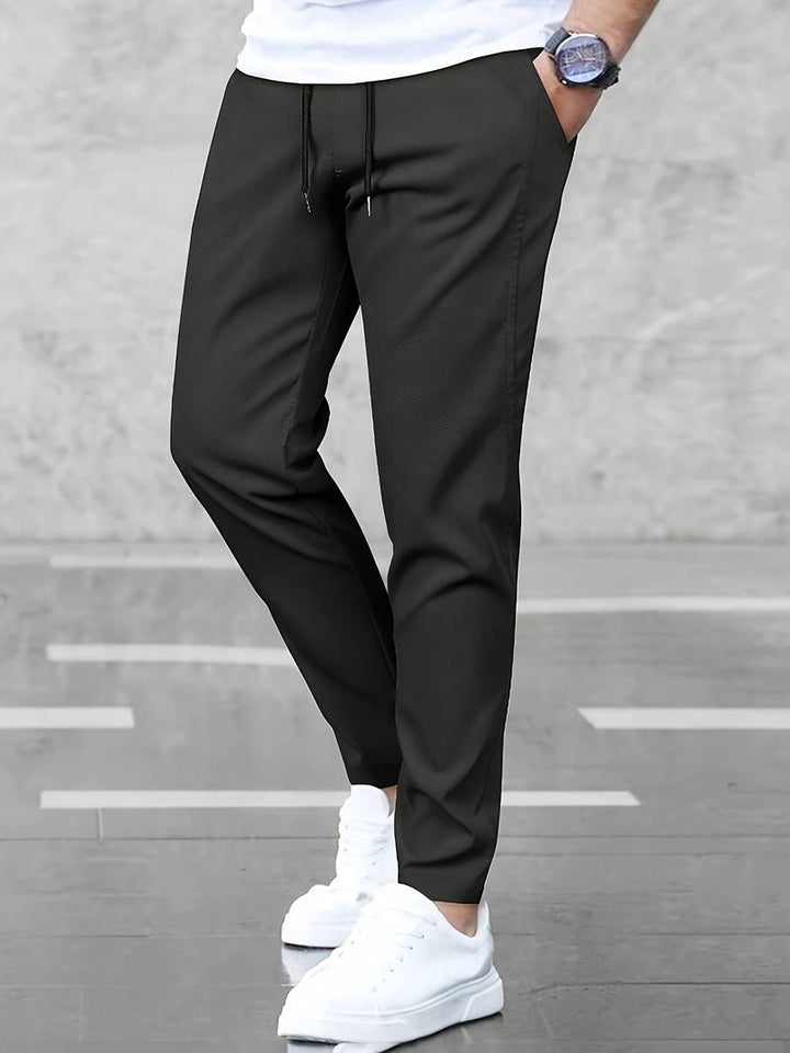 Mens Casual Joggers with Drawstring Waist