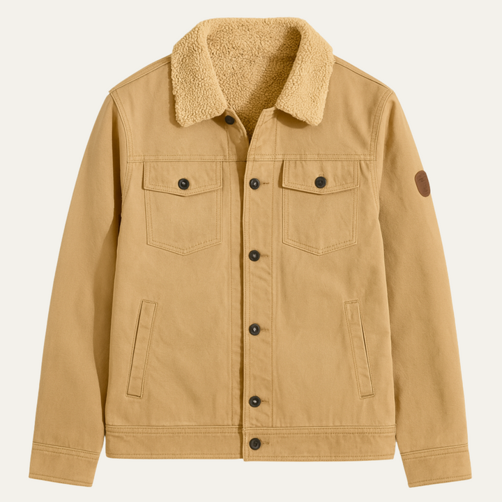 Mens Fleece Sherpa Jacket Warm Fit - BritishMode
