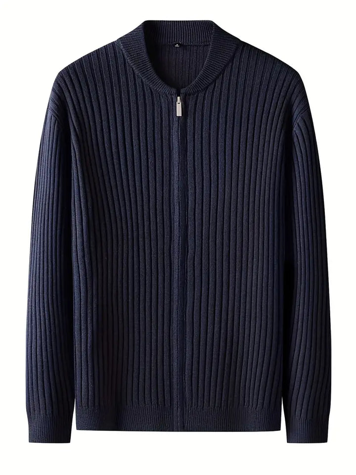 Mens Winter Sweater Crew Neck Warm Knit