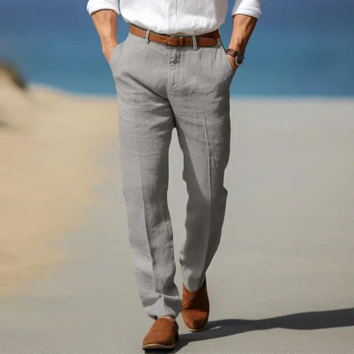 Mens Casual Pants Comfortable Fit