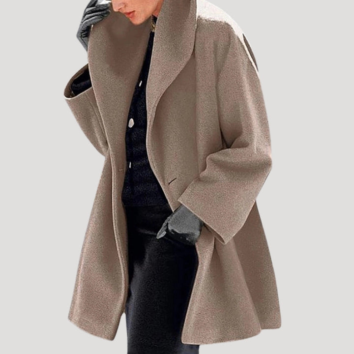 Womens Wool Coat Plush Large Fit - BritishMode