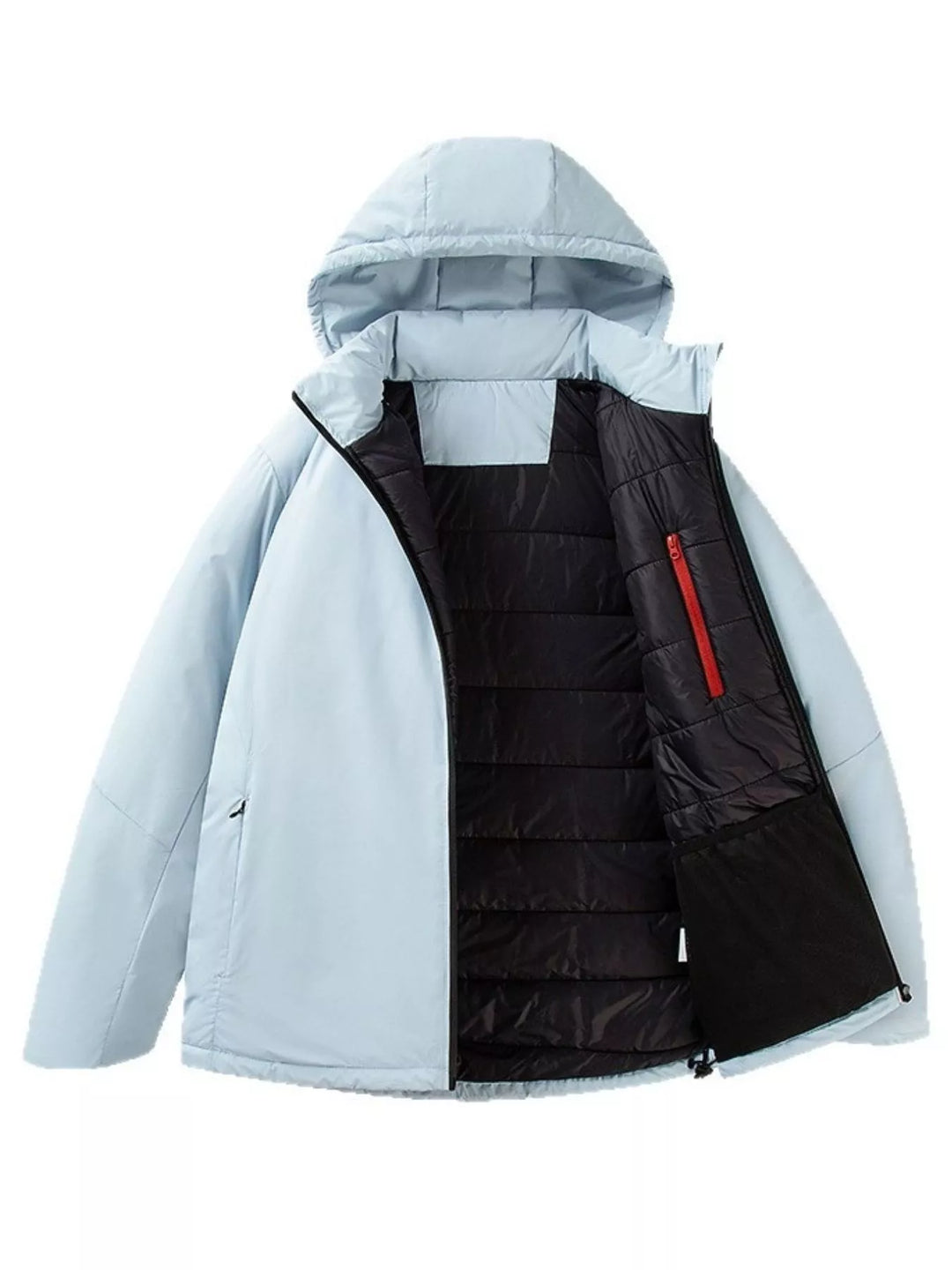Mens Insulated Hoodie Coat Heavyweight Warm Fit
