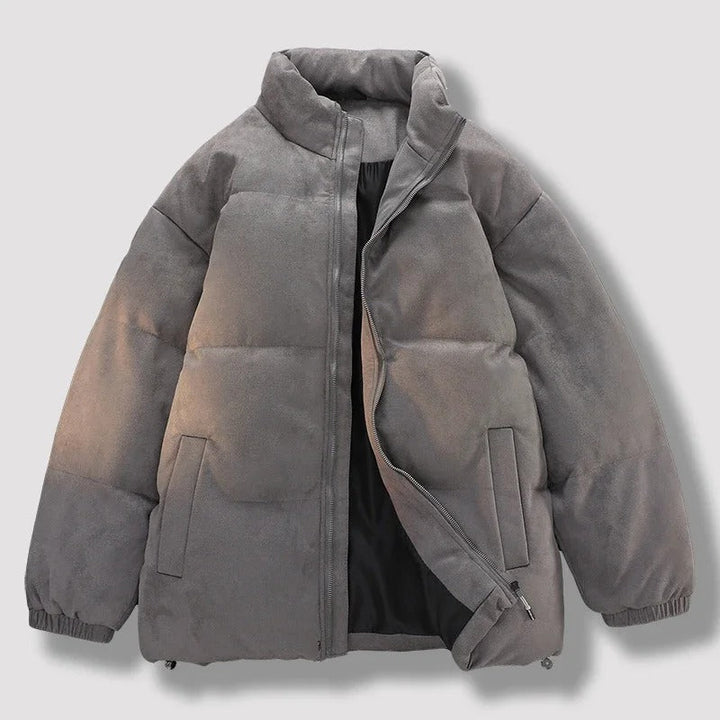 Unisex Puffer Jacket Insulated Quilted Fit