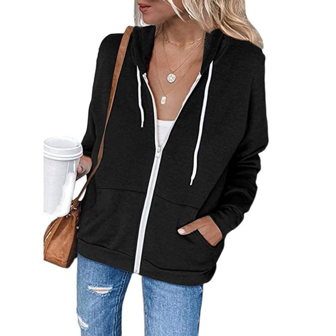 Womens Hooded Sweatshirt Modern Fit - BritishMode