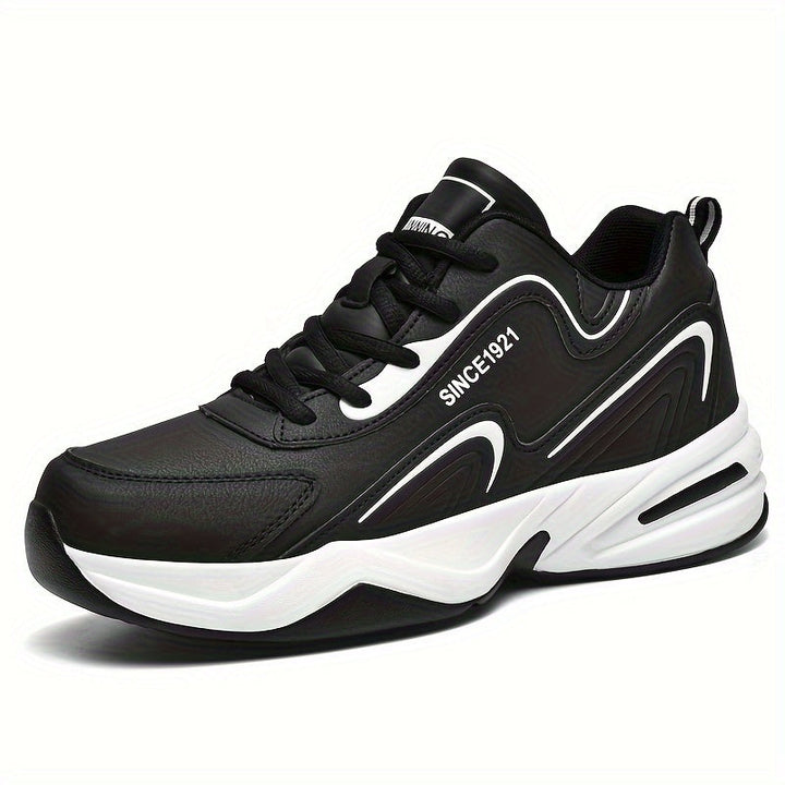 Mens Running Shoes Lightweight Breathable Lace-Up