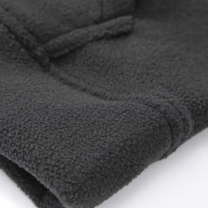 Mens Sherpa Pullover Casual Half Zip