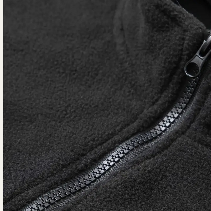 Mens Sherpa Pullover Casual Half Zip