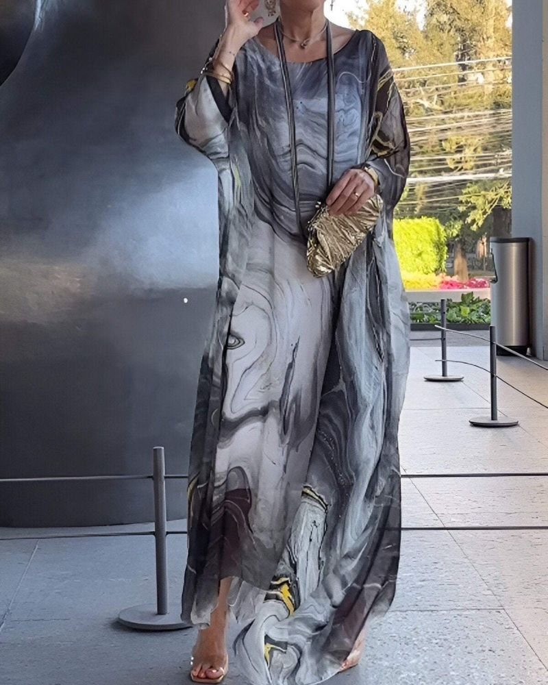 Womens Maxi Dress with Belly Concealing Fit