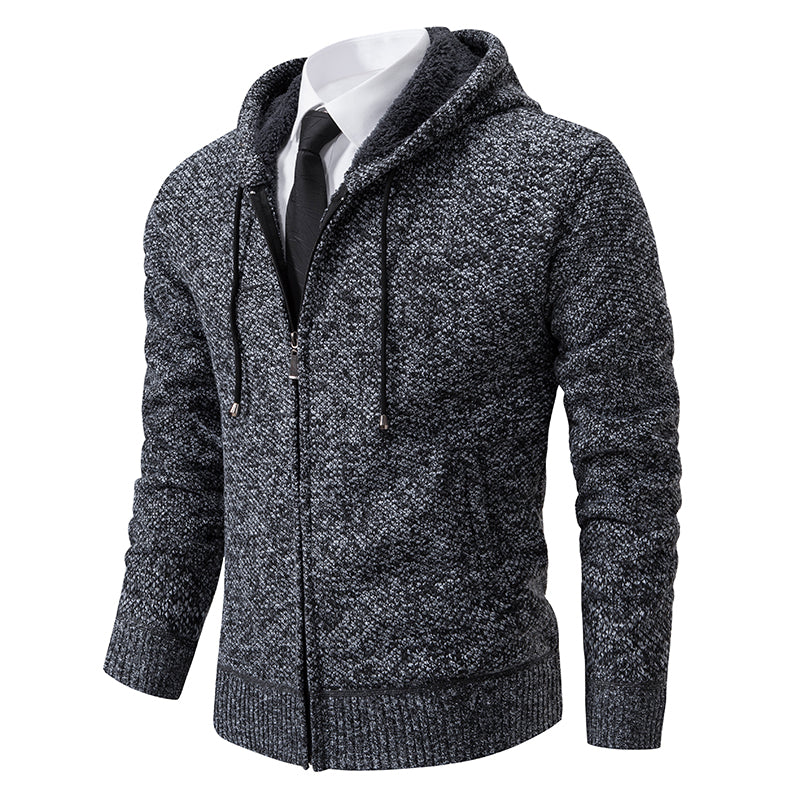 Mens Zip Cardigan Knit Casual Fit - BritishMode