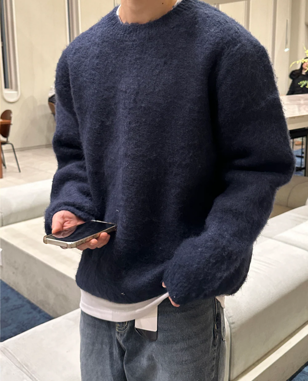 Womens Cable Knit Sweater Cozy Warm Fit - BritishMode