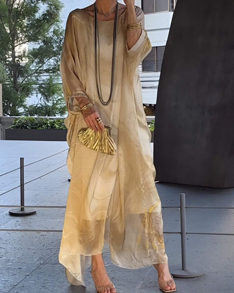 Womens Maxi Dress with Belly Concealing Fit