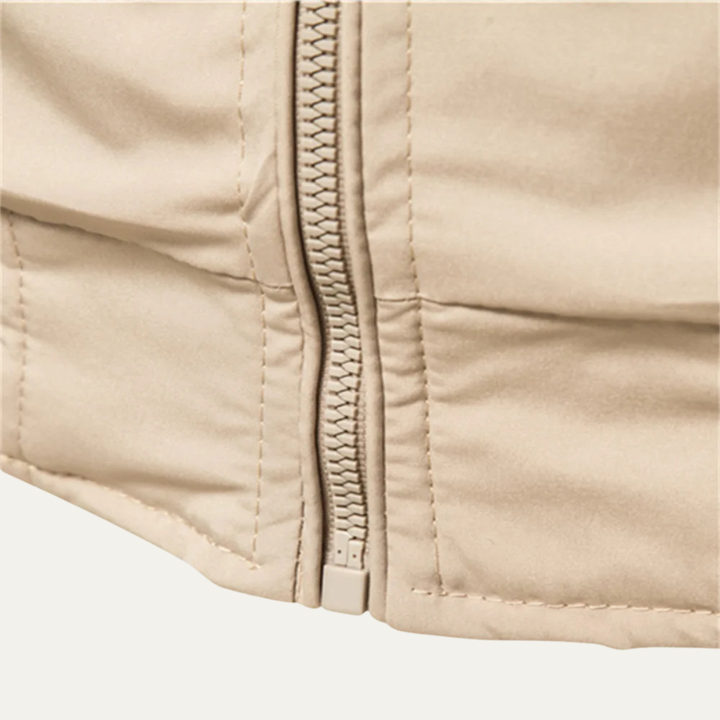 Mens Lightweight Bomber Jacket Zip-Up Casual Fit