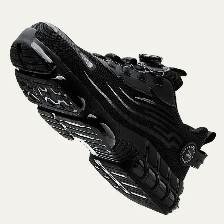 Mens Mesh Sneakers with Rotary Lacing System