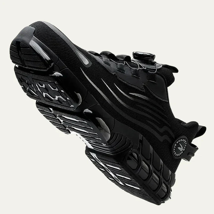 Mens Mesh Sneakers with Rotary Lacing System