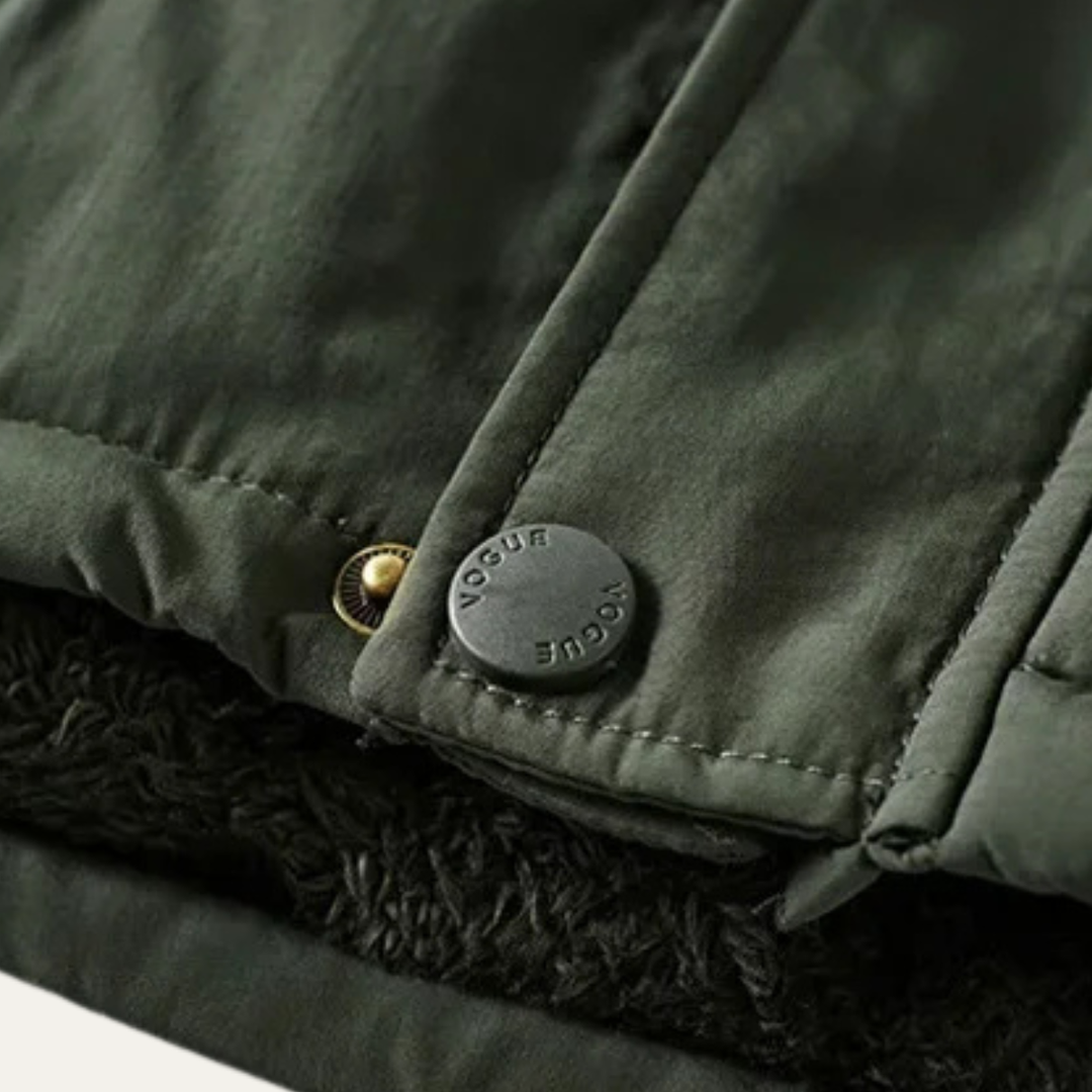 Mens Parka Jacket Fleece Lined Hooded Winter Fit