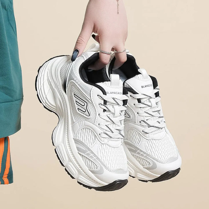 Unisex Running Shoes with Tie-Up Closure
