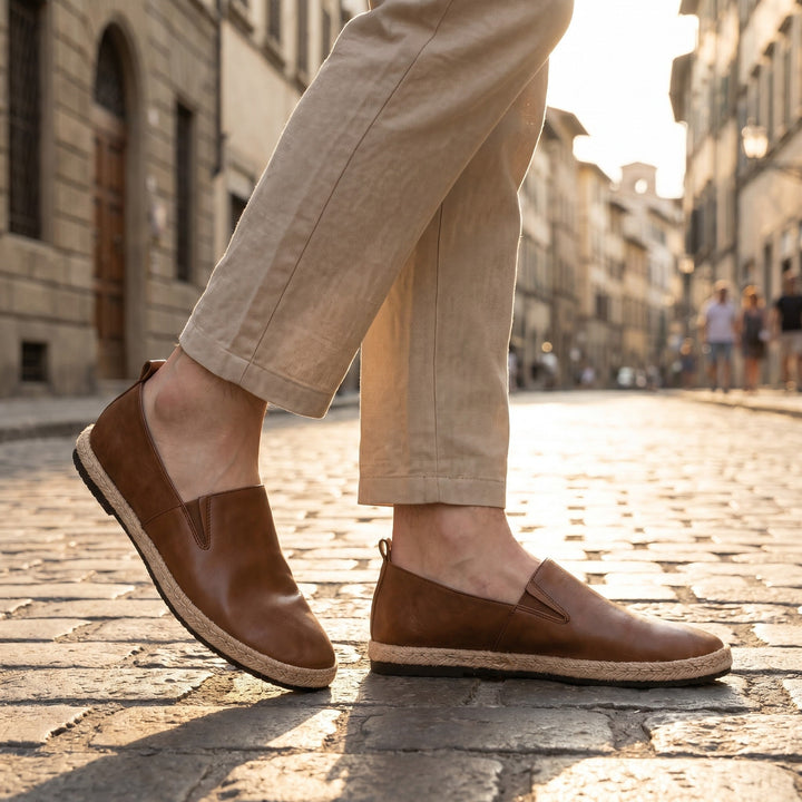 Matteo | Men's Leather Driving Loafers - view 5