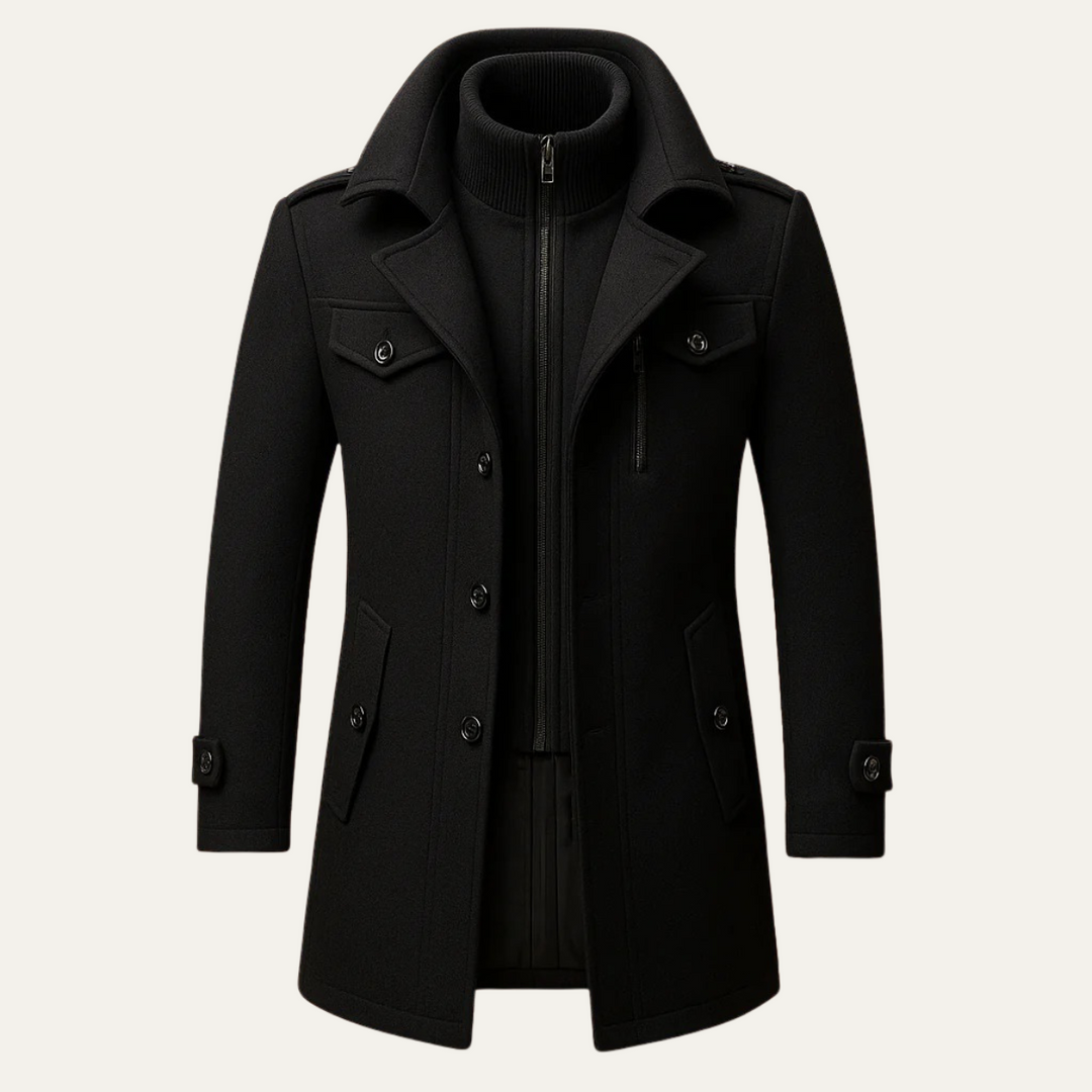 Womens Warm Coat Insulated Classic Fit - BritishMode